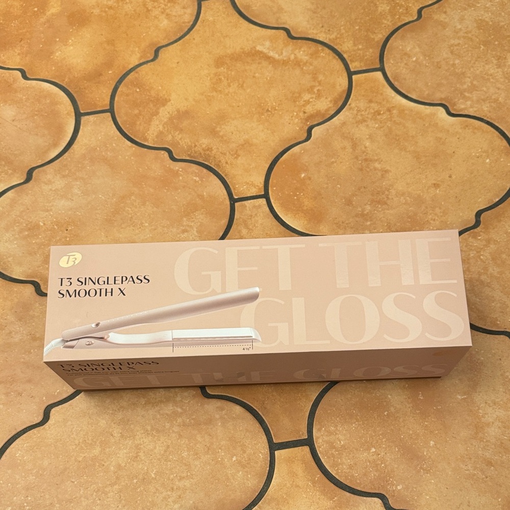T3 SinglePass Smooth X in-satin blush